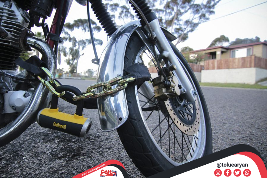 انواع قفل موتورسیکلت و کاربرد آن&zwnj;ها